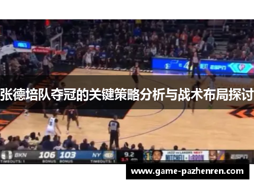 张德培队夺冠的关键策略分析与战术布局探讨